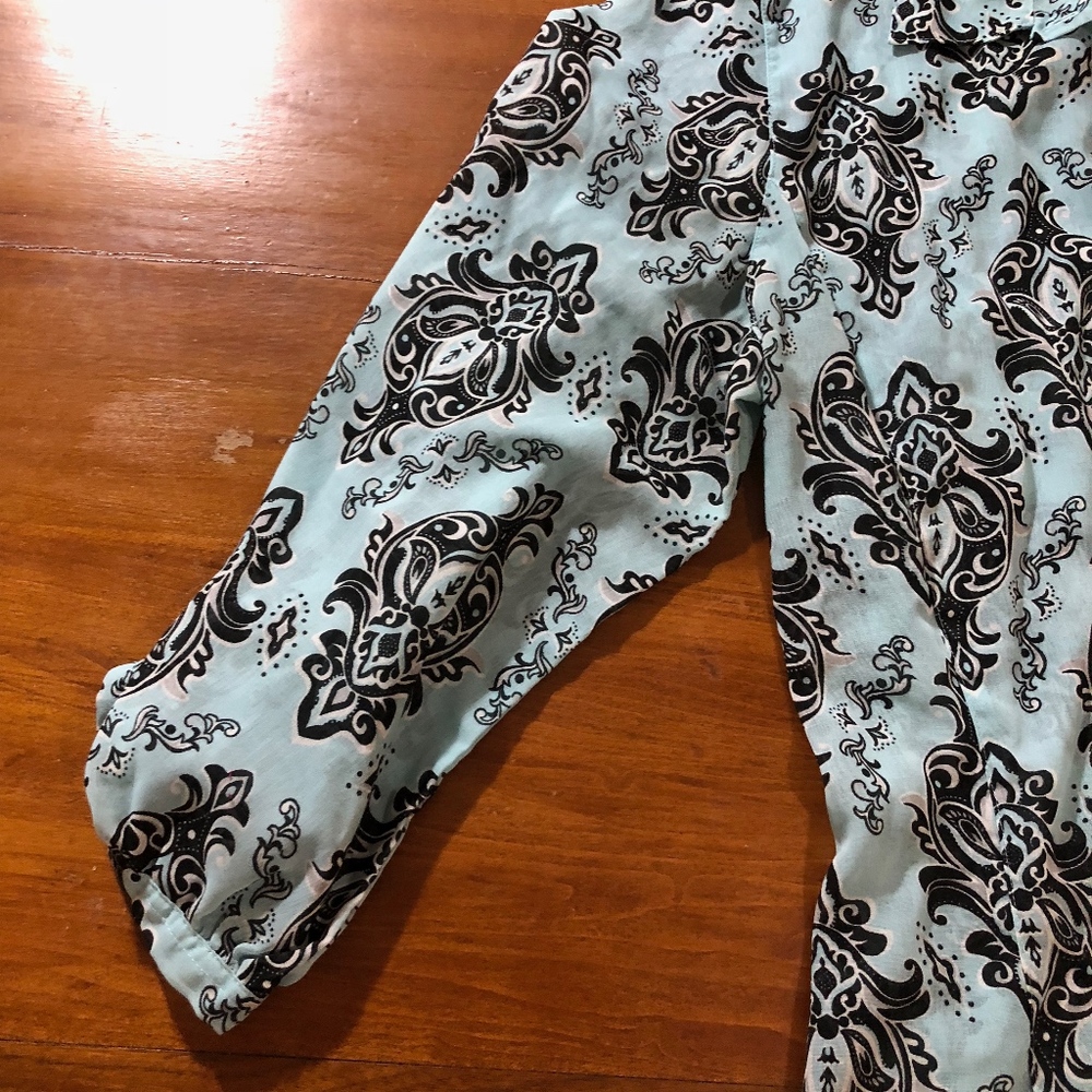 Foxcroft Button Down Blouse - image 5